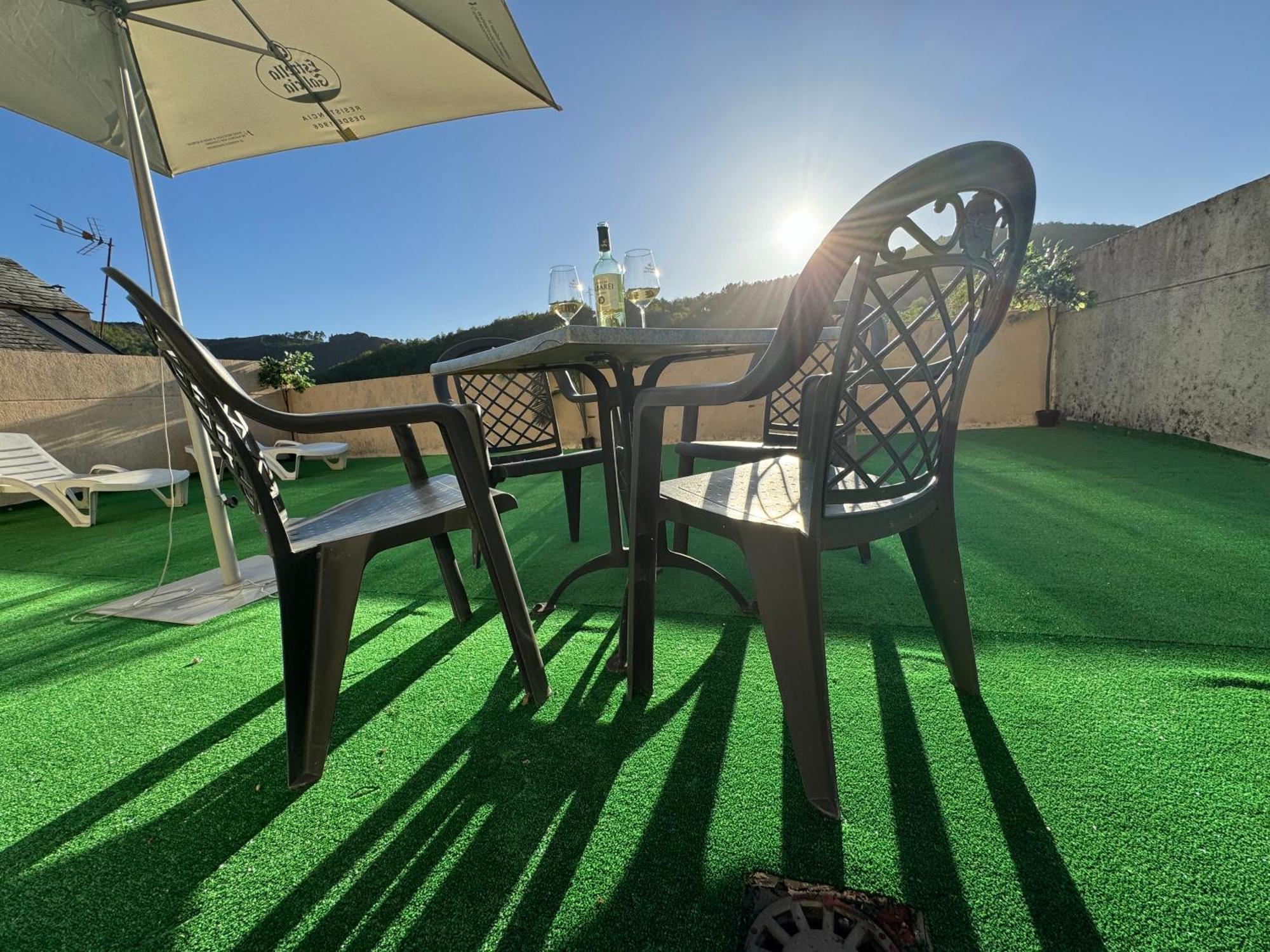 Triacastela Sunset Terrace Exterior foto